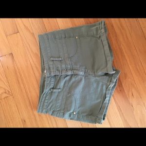 high waisted shorts